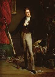 Portrait of a young revolutionary during the French Revolution of 1830 (Alexandre-Marie Colin) - Muzeo.com