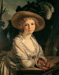 Portrait of a Young Woman (Pierre Paul Prud'hon) - Muzeo.com