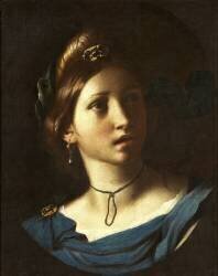 Portrait of a Young Woman (Alessandro Turchi) - Muzeo.com