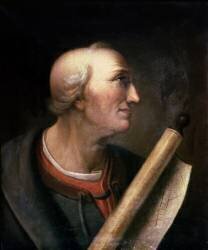Portrait of Amerigo Vespucci (Charles Willson Peale) - Muzeo.com