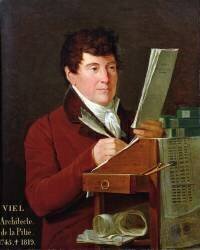 Portrait of Charles Francois Viel (François Dumont the Elder) - Muzeo.com