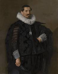 Portrait of Jacob Olycan (Frans Hals) - Muzeo.com