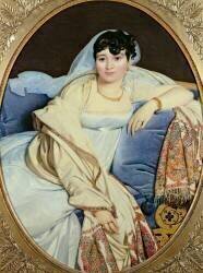 Portrait of Madame Riviere (Jean-Auguste-Dominique Ingres) - Muzeo.com