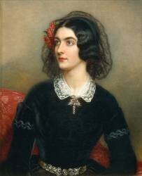 Portrait of Maria Dolores Elisa Gilbert (Joseph Karl Stieler) - Muzeo.com