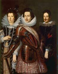 Portrait of Marie Madeleine of Austria (Justus Sustermans) - Muzeo.com