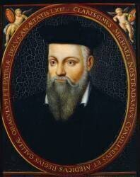 Portrait of Michel de Notre Dame called Nostradamus (anonymous) - Muzeo.com