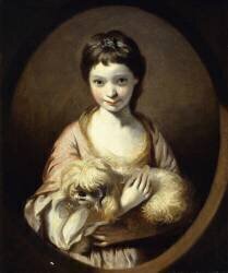 Portrait of Miss Emilia Vansittat (Joshua Reynolds) - Muzeo.com
