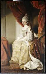 Portrait of Queen Charlotte (Joshua Reynolds) - Muzeo.com