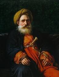 Portrait of the Katchef Dahouth (Anne-Louis Girodet) - Muzeo.com