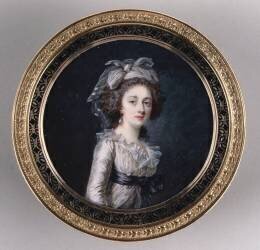 Portrait présumé de Mme Royale, fille de Louis XVI (Marie-Gabrielle Capet) - Muzeo.com