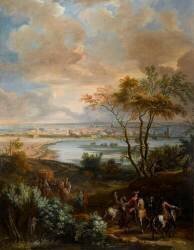 Prise de Rhinberg (Rheinberg), le 6 juin 1672 par Louis XIV (Pierre Denis Martin) - Muzeo.com