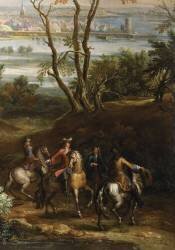 Prise de Rhinberg (Rheinberg), le 6 juin 1672 par Louis XIV (Pierre Denis Martin) - Muzeo.com