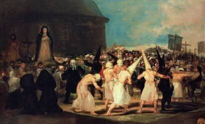 Procession of Flagellants (Francisco de Goya) - Muzeo.com