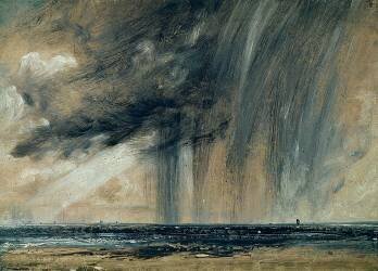 Rainstorm over the Sea (John Constable) - Muzeo.com