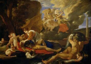 Rinaldo and Armida (Nicolas Poussin) - Muzeo.com