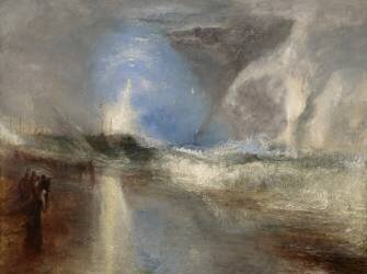 Rockets and Blue Lights (Joseph Mallord William Turner) - Muzeo.com