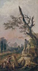 Ruins (Hubert Robert) - Muzeo.com