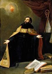 Saint Augustine in Ecstasy (Bartolomé Esteban Murillo) - Muzeo.com