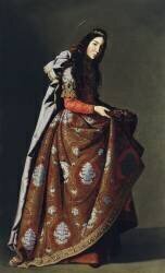 Saint Casilda (Francisco de Zurbaran) - Muzeo.com
