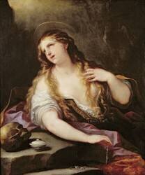 Saint Mary Magdalene renouncing the Vanities of the World (Luca Giordano) - Muzeo.com