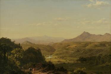 Scene Among the Andes (Frederic Edwin Church) - Muzeo.com