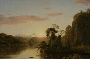 Scene on the Magdalena (Frederic Edwin Church) - Muzeo.com