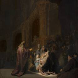 Simeon's Song of Praise (Rembrandt) - Muzeo.com