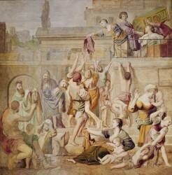 St. Cecilia Distributing Alms (Domenichino) - Muzeo.com