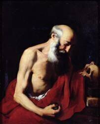 St. Jerome (Jusepe de Ribera) - Muzeo.com