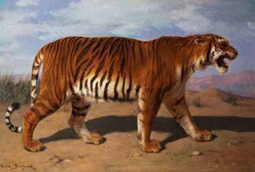 Stalking Tiger (Rosa Bonheur) - Muzeo.com