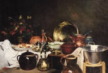 Still Life (Theodore Charles Ange Coquelin) - Muzeo.com