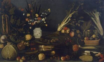 Still life of flowers and plants (Caravaggio) - Muzeo.com