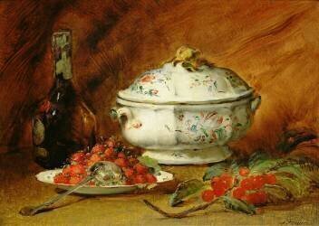 Still Life with a Soup Tureen (Guillaume Fouace) - Muzeo.com