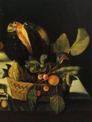 Still life with flowers and fruit (Caravaggio) - Muzeo.com