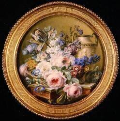 Still Life with Flowers in a Basket (Gérard van Spaendonck) - Muzeo.com