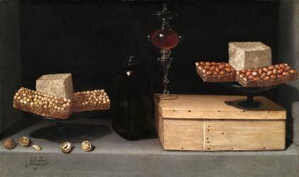 Still Life with Sweets (Juan van der Hamen) - Muzeo.com