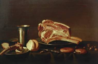 Table Piece with Chop (Floris van Schooten) - Muzeo.com