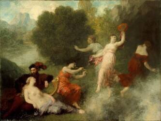 Tannhäuser on the Venusberg (Henri Fantin-Latour) - Muzeo.com