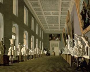The Antiquities Gallery of the Academy of Fine Arts (Grigory Mikhailov) - Muzeo.com
