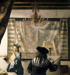 The art of painting (Johannes Vermeer) - Muzeo.com