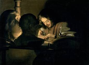 The Artist at Work (Gerrit van Honthorst) - Muzeo.com