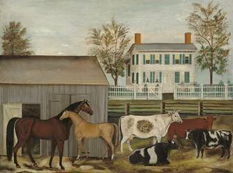 The Barnyard (Amizi Emmons Zeliff) - Muzeo.com