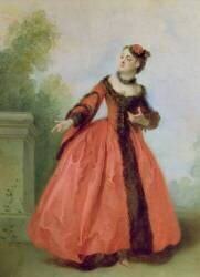 The Beautiful Greek (Nicolas Lancret) - Muzeo.com