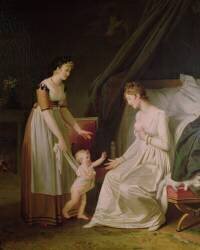 The Breastfeeding Mother (Marguerite Gérard) - Muzeo.com