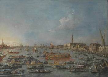 The Bucintoro Festival of Venice (Francesco Guardi) - Muzeo.com