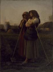 The Close of Day (Jules Breton) - Muzeo.com