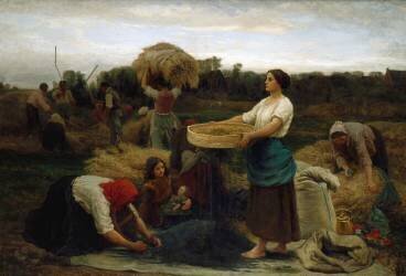 The Colza (Jules Breton) - Muzeo.com