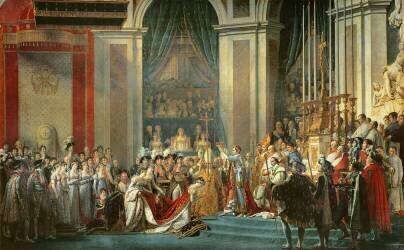 The Coronation of Napoleon (Jacques-Louis David) - Muzeo.com