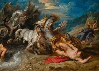 The Death of Hippolytus (Peter Paul Rubens) - Muzeo.com