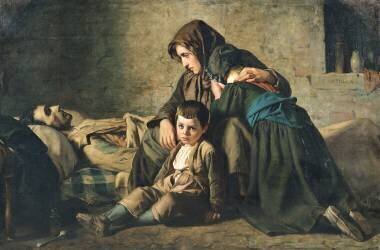 The Death of the Pauper (Alexandre Antigna) - Muzeo.com